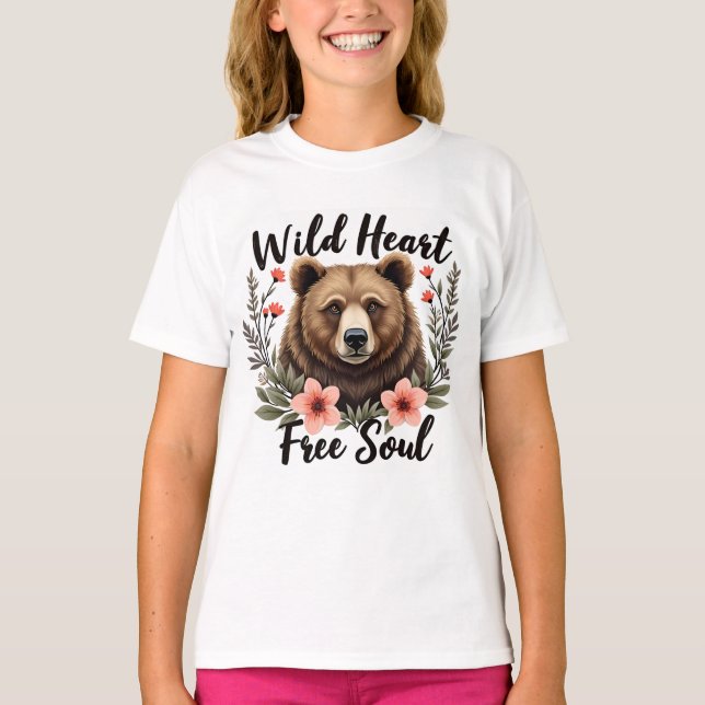 Wild herz freies Soul T-Shirt (Vorderseite)
