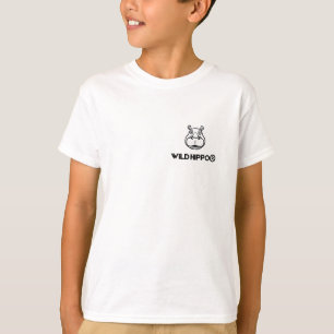 WILD HIPPO® Signature Grafik-T-Shirt – Premium Com T-Shirt
