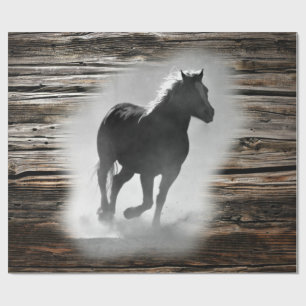 Wild Horse Galloping Geschenkpapier