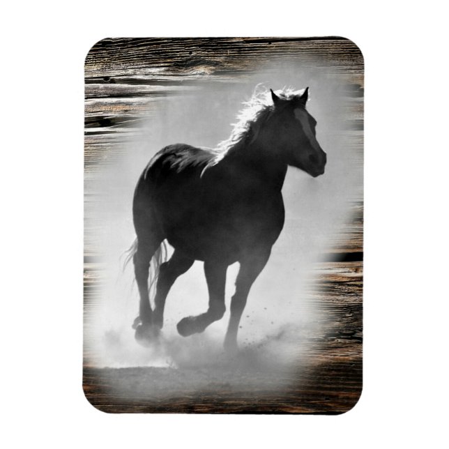 Wild Horse Galloping Magnet (Vertikal)