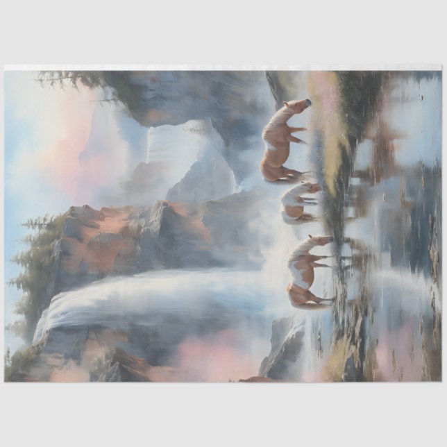 Wild Horse River Seidenpapier (Vorderseite)