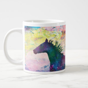 Wild Horse Spirits WIR SIND DAS LAND Jumbo-Tasse