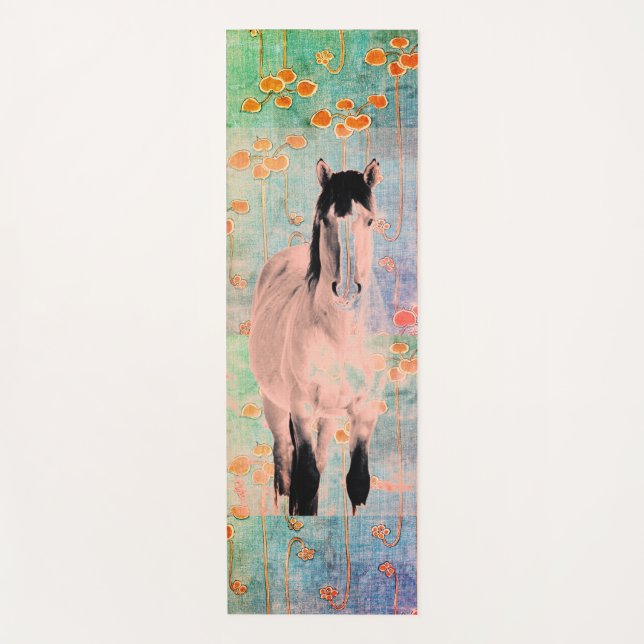 WILD HORSE VON UTAH YOGA Mat Yogamatte (Vorderseite)