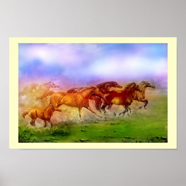 WILD HORSES POSTER (Vorne)