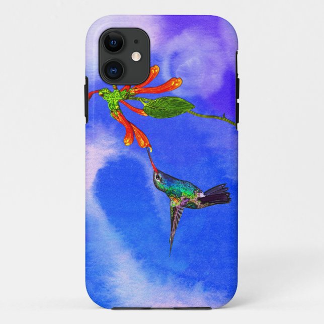 Wild Hummingbird Bird-Lover's Art Series Case-Mate iPhone Hülle (Rückseite)