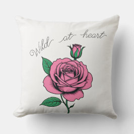 Wild im Herzen Kissen