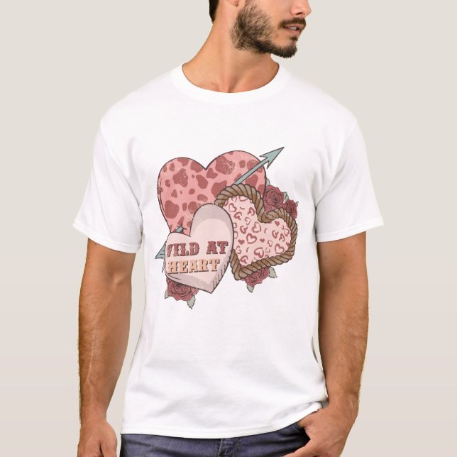 Wild im Herzen T-Shirt (Vorderseite)