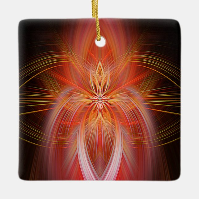 Wild Iris Keramikornament (Vorderseite)