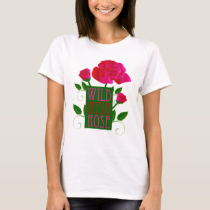 Wild irische Rose T-Shirt