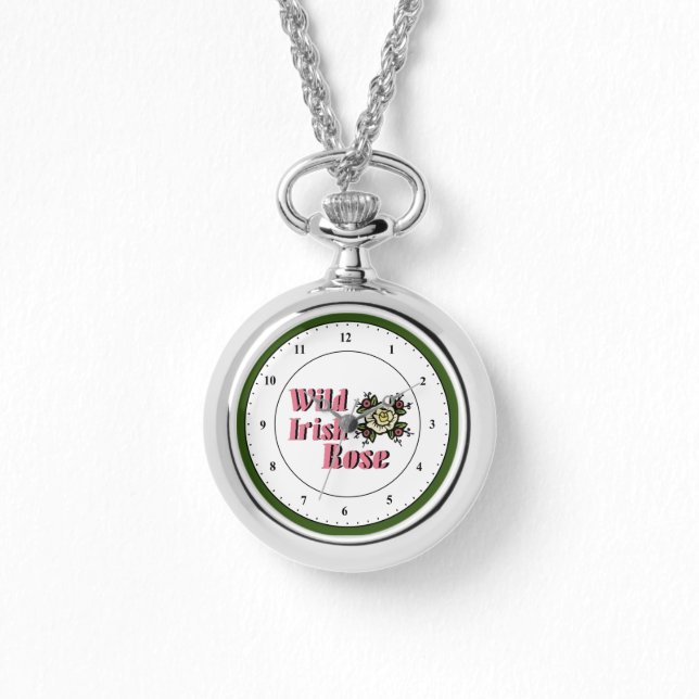 Wild Irish Rose Wristwatch Armbanduhr (Vorderseite)