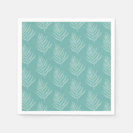 Wild Jungle Leaf Pattern Party Napkins Serviette