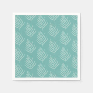 Wild Jungle Leaf Pattern Party Napkins Serviette