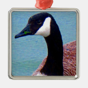 Wild kanadische Gans Ornament Aus Metall