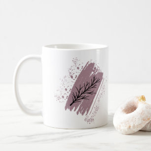 Wild Leaf Doodles Mother Quote Kaffeetasse
