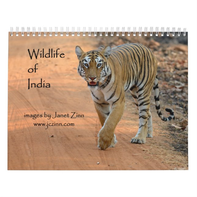 Wild lebende Tiere von Indien-Kalender Kalender (Titelbild)