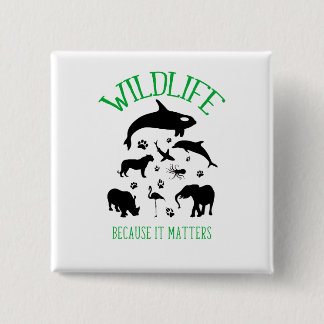 Wild lebende Tiere, weil es wildes Button