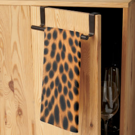 Wild Leopard Energy – Kühne Tierprint-Mode Geschirrtuch