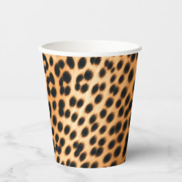 Wild Leopard Energy – Kühne Tierprint-Mode Pappbecher