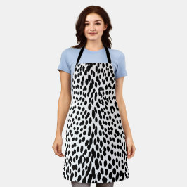 Wild Leopard Energy – Kühne Tierprint-Mode Schürze