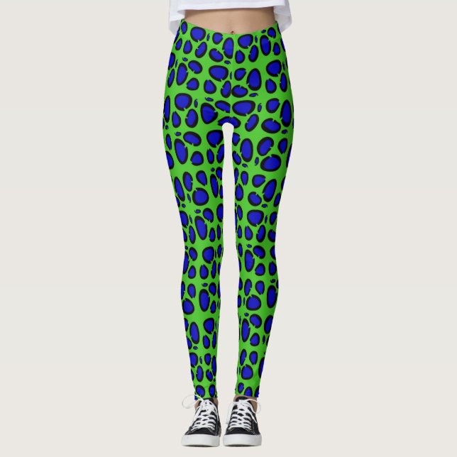 Wild Leopard Leggings (Vorderseite)