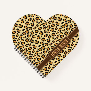 Wild Leopard Skin Notizbuch