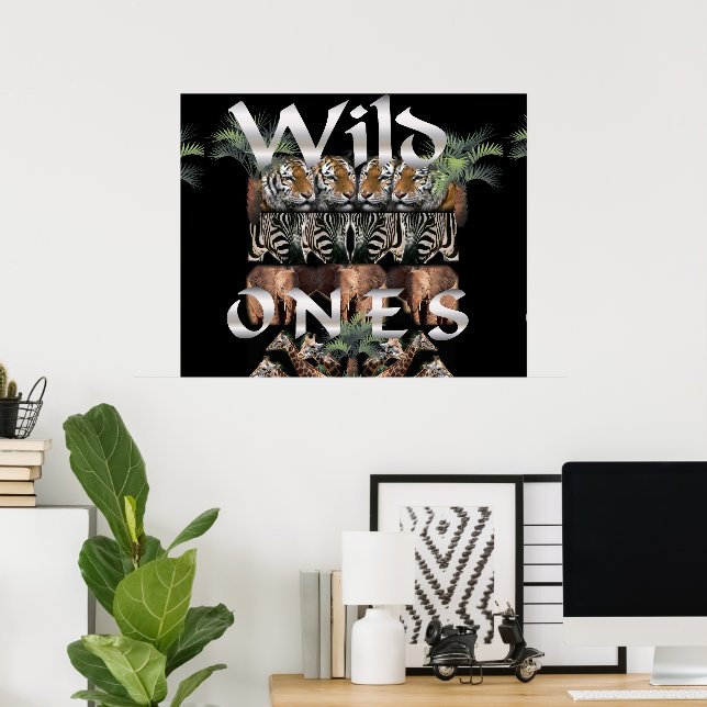 Wild Life Lovers Poster (Heimbüro)