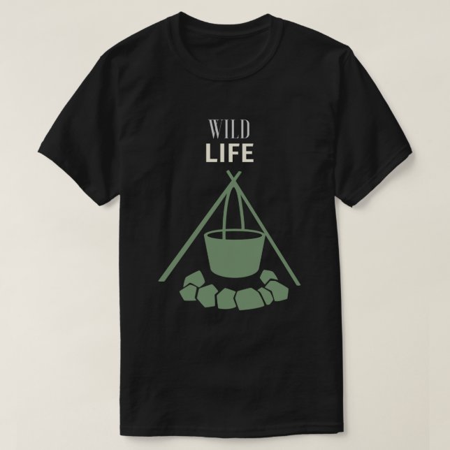 Wild Life T-Shirt (Design vorne)