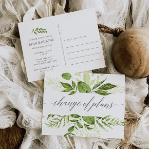 Wild Meadow   Änderung des Brautparty Postkarte