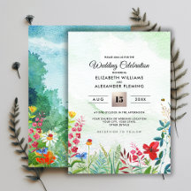 Wild Meadow | Einladungen für Hochzeiten im Sommer