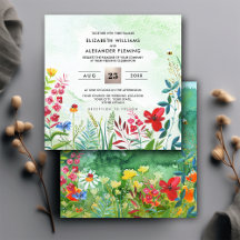 Wild Meadow | Einladungen für Hochzeiten im Sommer
