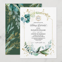 Wild Meadow | Grüne botanische Hochzeit