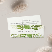 Wild Meadow | Grüne Wasserfarbe Botanisch