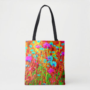 Wild Meadow in Bloom Pop Art Tasche