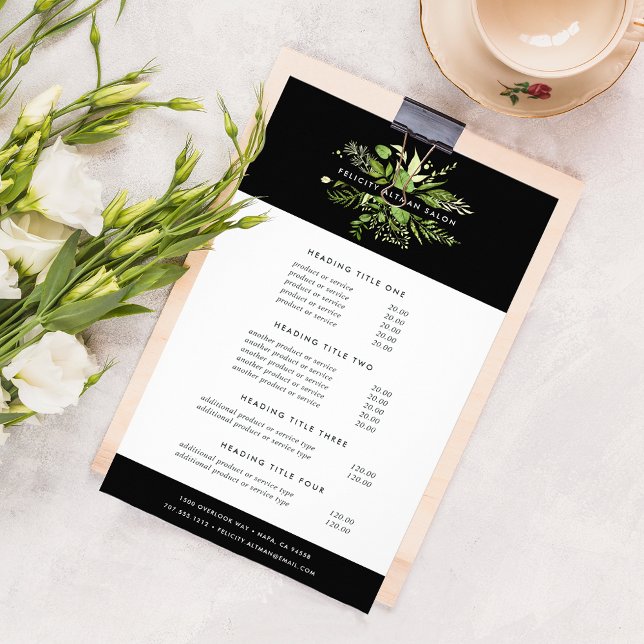 Wild Meadow Pricing & Services Flyer (Von Creator hochgeladen)