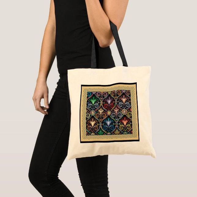 Wild mehrfarbige Tote-Tasche Tragetasche (Vorderseite (Produkt))