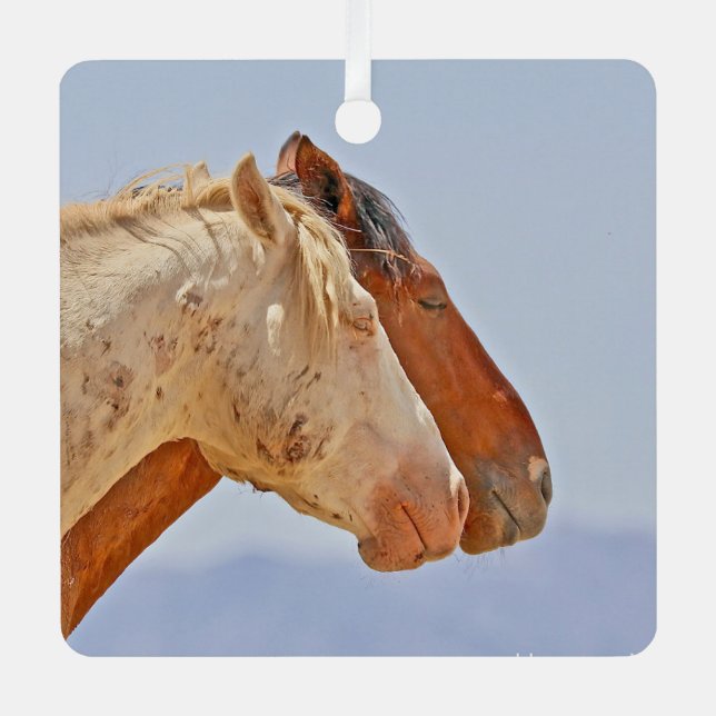 Wild Memory Ornament Aus Metall (Vorderseite)