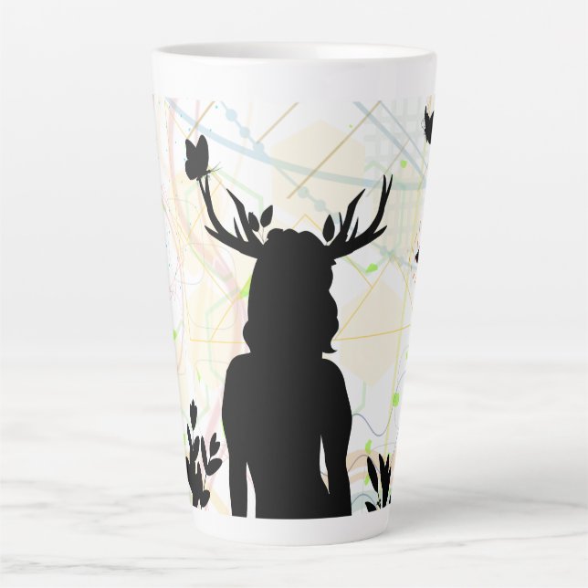 Wild mit der Natur Milchtasse (Vorderseite)