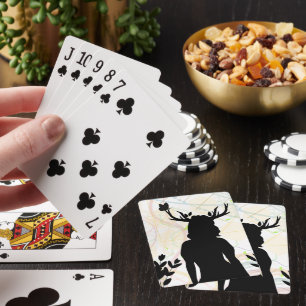 Wild mit der Natur Spielkarten