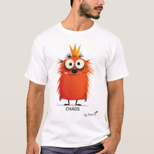 Wild Monster   Originelles Design für Erwachsene T-Shirt