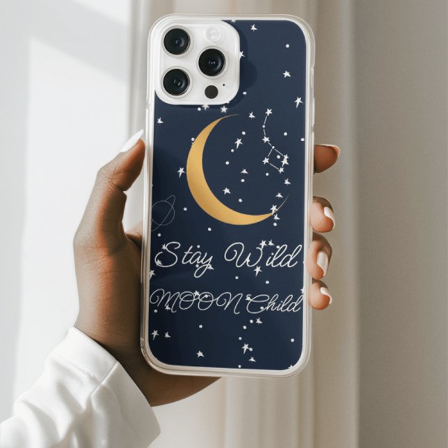 Wild Moon Child Phone Case - Galaxy Boho (Cuteness overload! This kawaii anime girl phone cover is sweet, soft, and totally dreamy. 🍓✨)