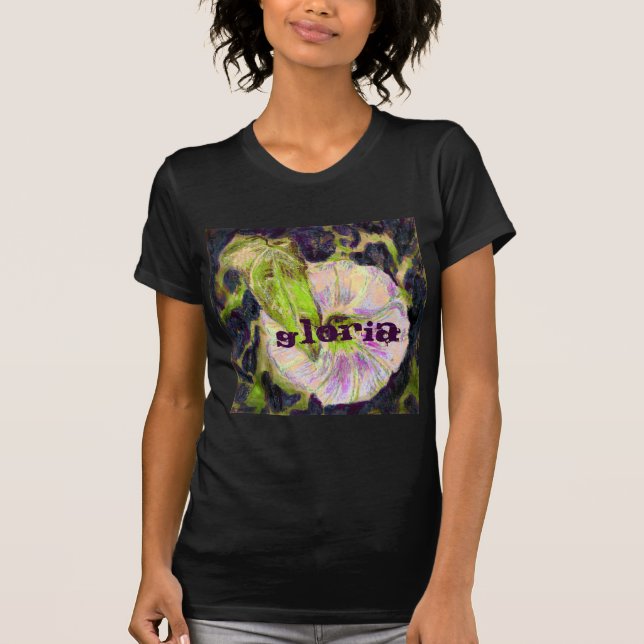 Wild Morning Glory von Alexandra Cook T-Shirt (Vorderseite)