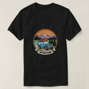 Wild Mountain Explorer Abenteuer T-Shirt