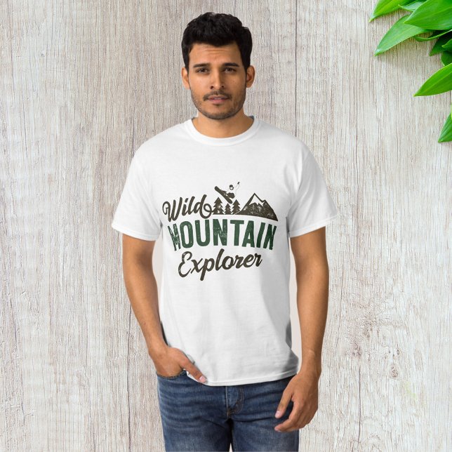 Wild Mountain Explorer T-Shirt (Von Creator hochgeladen)