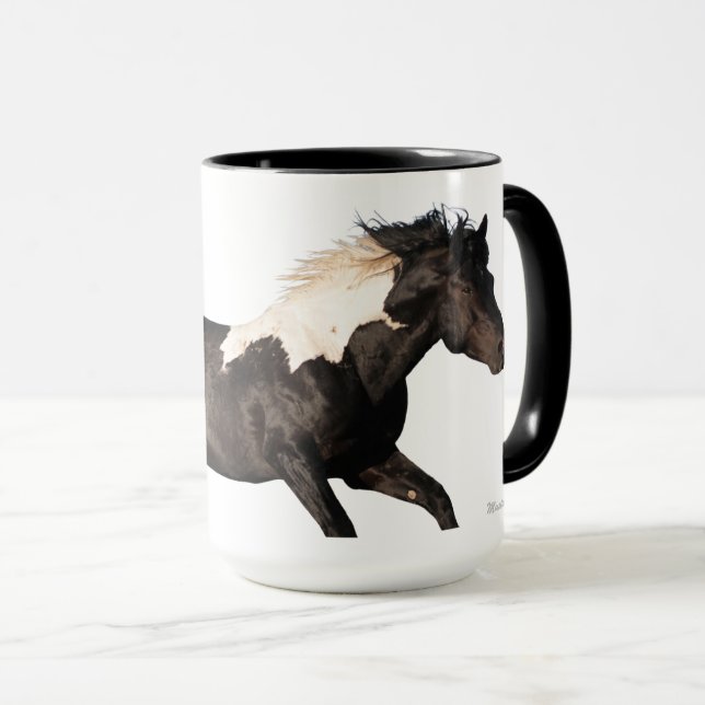 Wild Mustang Tasse, Legend "Domino" Tasse (VorderseiteRechts)