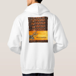 WILD NATURE - CROCODILE-DILE-DILE Design Collectio Hoodie