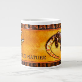 WILD NATURE - CROCODILE-DILE-DILE Design Collectio Jumbo-Tasse