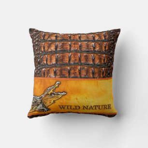 WILD NATURE - CROCODILE-DILE-DILE Design Collectio Kissen