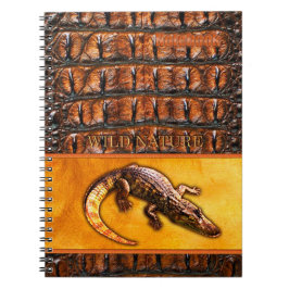WILD NATURE - CROCODILE-DILE-DILE Design Collectio Notizblock