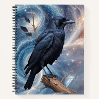 Wild Nature Crow-Raven Notepad Notizbuch