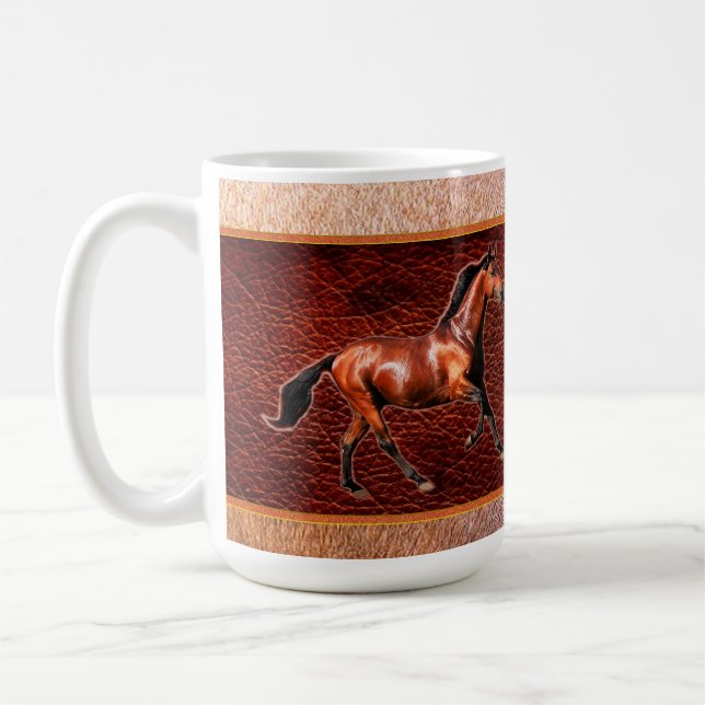 WILD NATURE - HORSE Design Collection Kaffeetasse (Links)